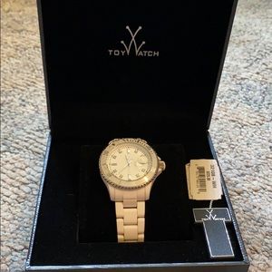 White Plastic TOY WATCH